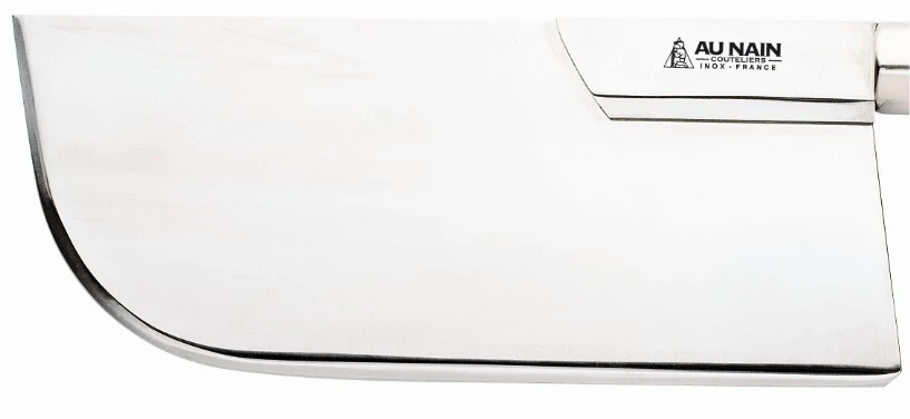 Au Nain Straight Back Butcher Cleaver 26cm - Red Handle 2 Au Nain Straight Back Butcher Cleaver 26cm - Red Handle - Image 2