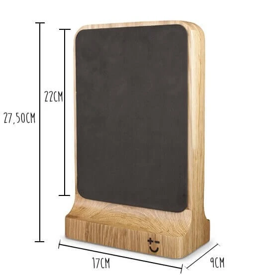 Bisbell Oak Magnetic Knife Block For 8 Knives 2 Bisbell Oak Magnetic Knife Block For 8 Knives - Image 2