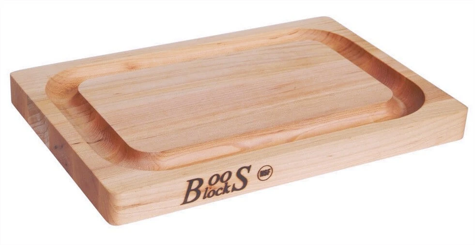 Boos Blocks Maple Cutting Board With Juice Groove 31 X 20cm 1 Boos Blocks Maple Cutting Board With Juice Groove 31 X 20cm