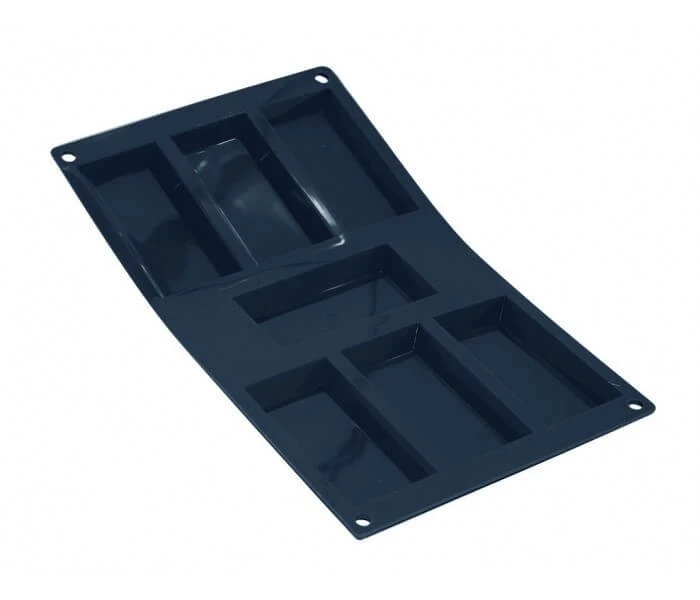 De Buyer Moul'flex 7 Cavity Financier Mould 1 De Buyer Moul'flex 7 Cavity Financier Mould