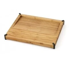 DEGLON Bamboo Cutting Board With Inclined Surface For Cooking Juices