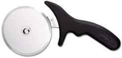 DEGLON Pizza Cutter - Ergonomic, Black Handle