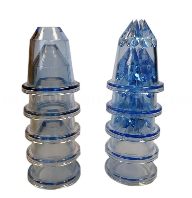 FISCHER 10-piece Set Of Blue Polycarbonate Nozzles 2 FISCHER 10-piece Set Of Blue Polycarbonate Nozzles - Image 2