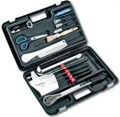 Fischer Professional Knife Case With 24 Knives And Accessories