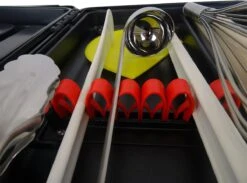 FISCHER Student's Tool Case With 18 Kitchen Tools + 1 Scale + 1 Padlock -Victori Knives Shop fischer student tool case 18 kitchen tools 7