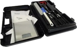 FISCHER Student's Tool Case With 18 Kitchen Tools + 1 Scale + 1 Padlock -Victori Knives Shop fischer student tool case 18 kitchen tools 9