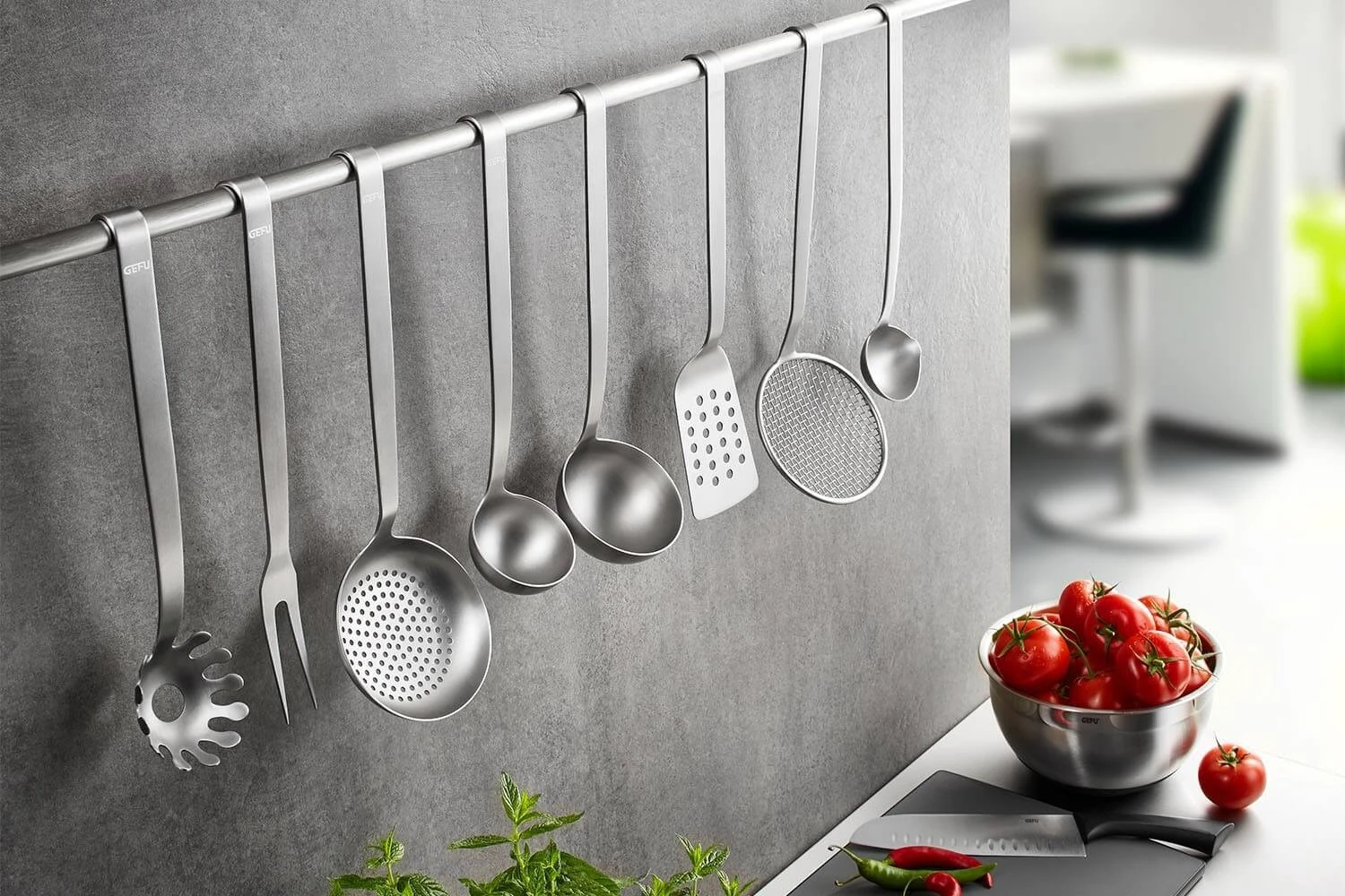 GEFU Baseline Carving Fork 31.6cm - Stainless Steel 2 GEFU Baseline Carving Fork 31.6cm - Stainless Steel - Image 2