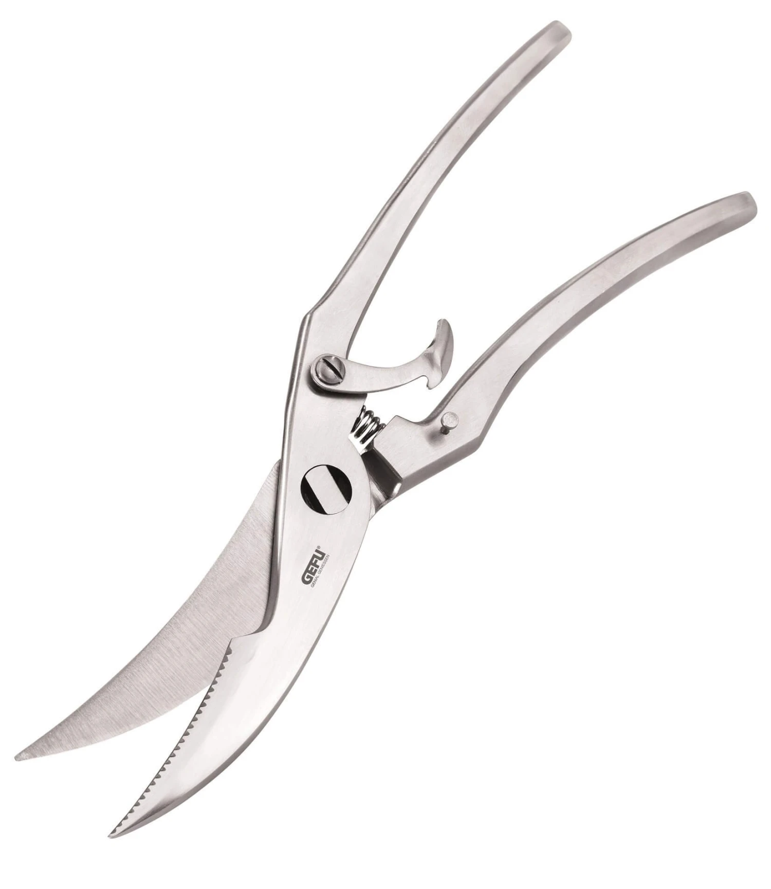 GEFU Poultry Shears With Spring - Stainless Steel 1 GEFU Poultry Shears With Spring - Stainless Steel