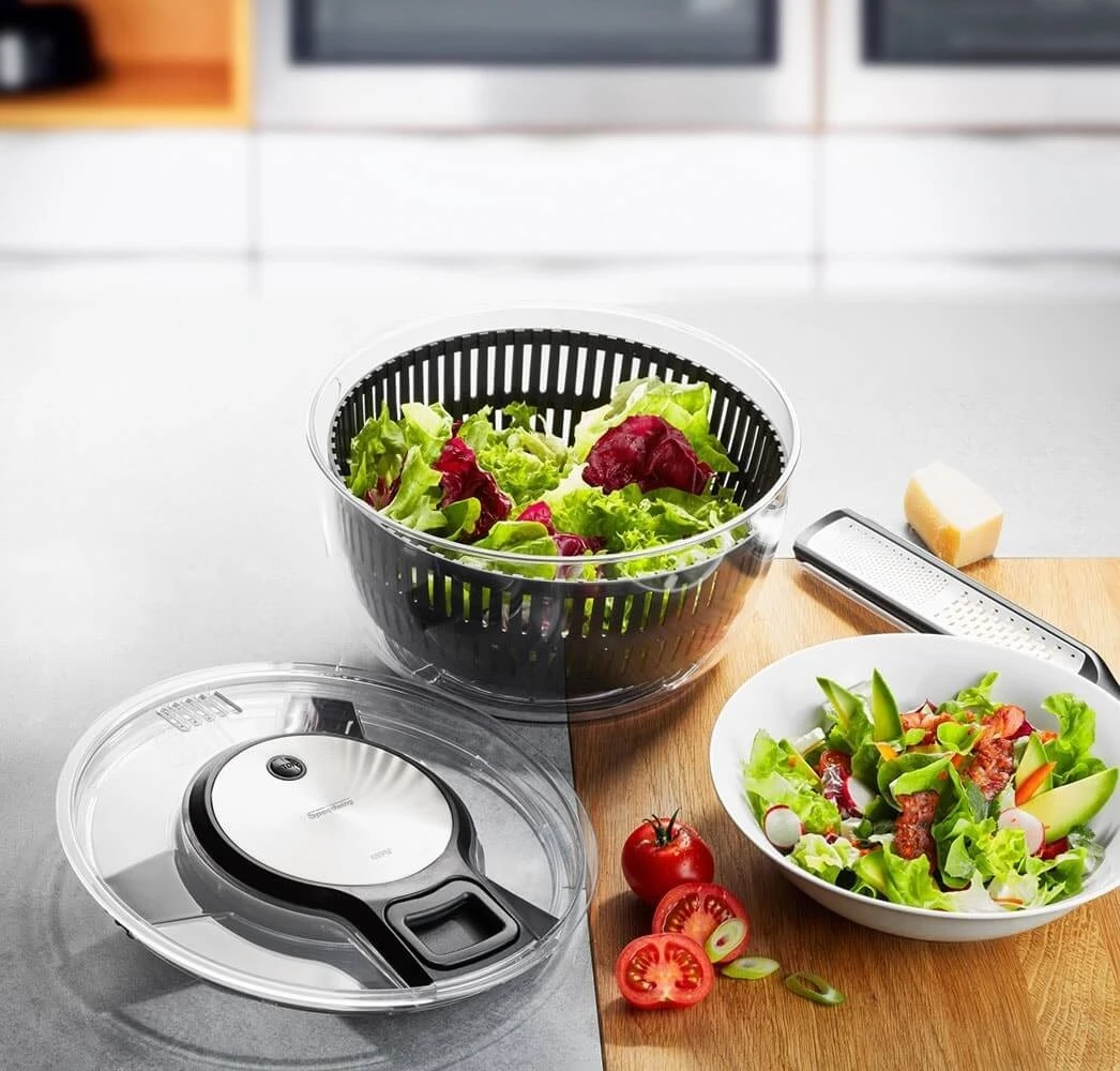 GEFU Speedwing® Salad Spinner 5L With Cord 2 GEFU Speedwing® Salad Spinner 5L With Cord - Image 2