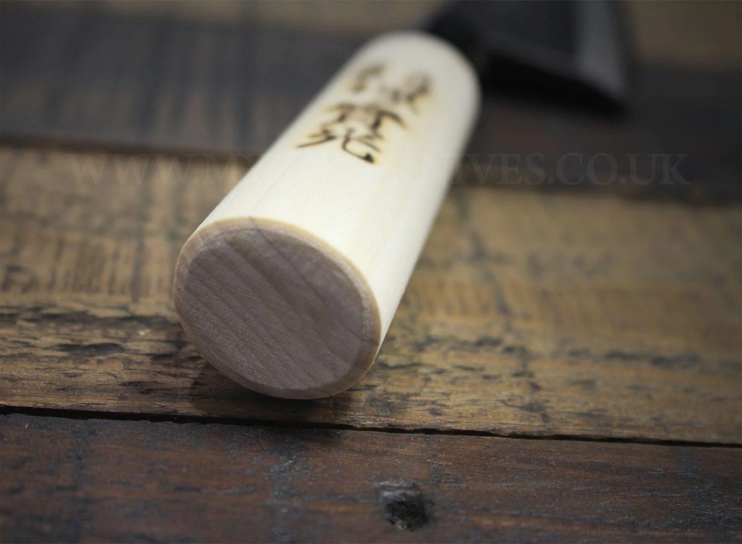 Jikko Tokusei Japanese Deba Knife 18cm Nihon Steel Blade, Magnolia Wood Handle 7 Jikko Tokusei Japanese Deba Knife 18cm Nihon Steel Blade, Magnolia Wood Handle - Image 7