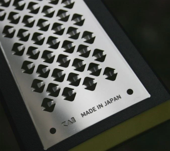 Kai Pure Komachi Ribbon Grater - Green Handle 2 Kai Pure Komachi Ribbon Grater - Green Handle - Image 2