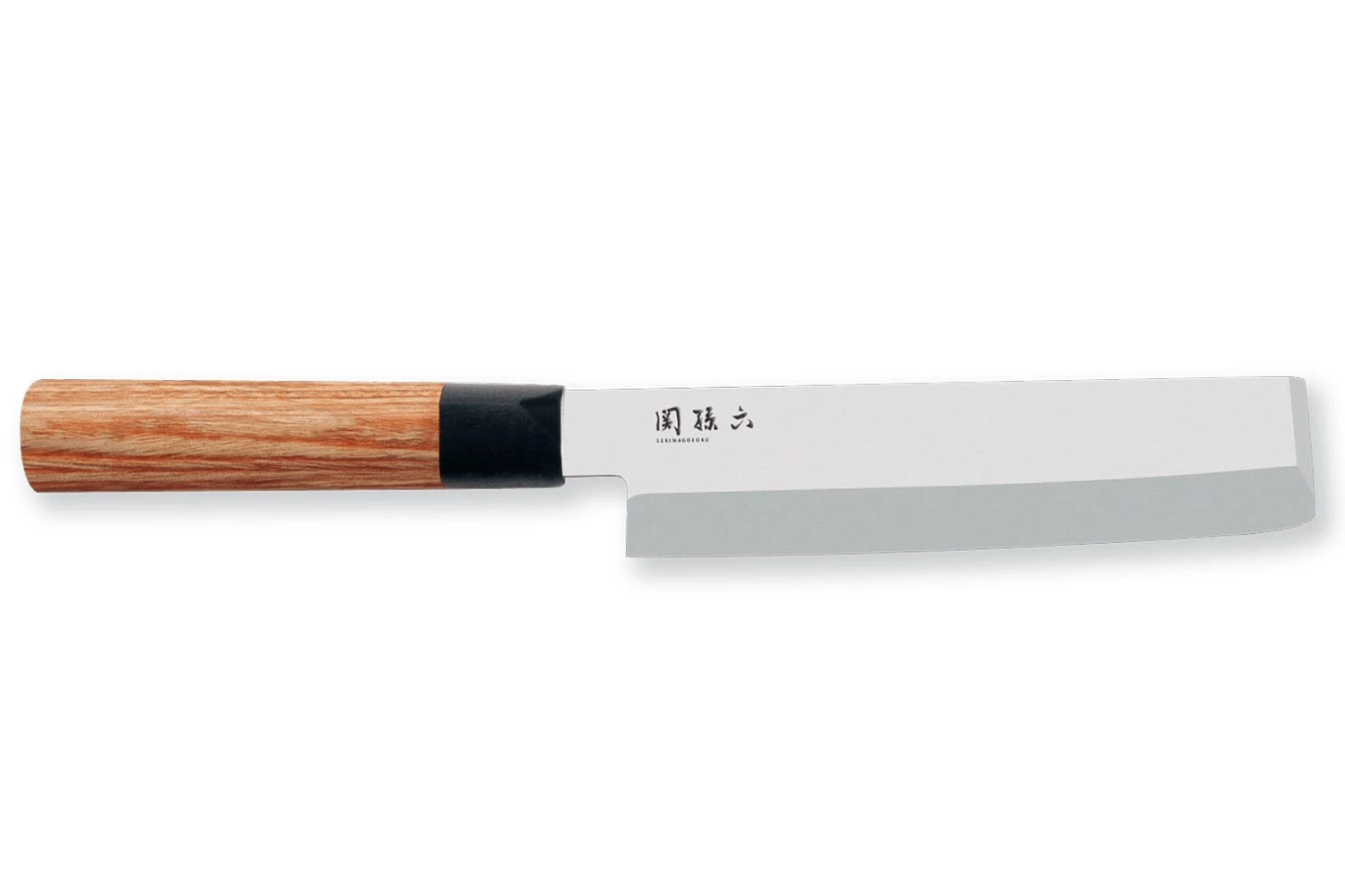 KAI Seki Magoroku Redwood Nakiri Knife 16.5cm 1 KAI Seki Magoroku Redwood Nakiri Knife 16.5cm