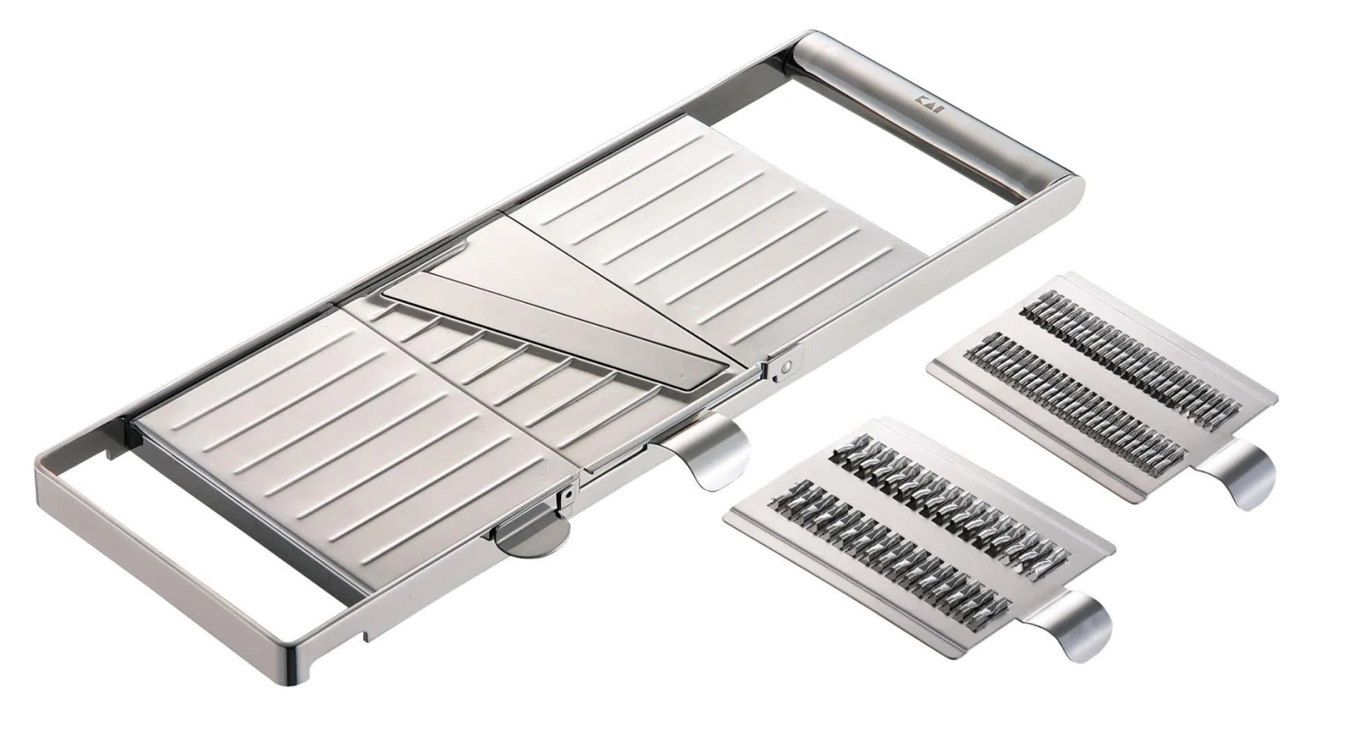 Kai Select Mandoline Slicer - Fully Made Of Stainless Steel 1 Kai Select Mandoline Slicer - Fully Made Of Stainless Steel