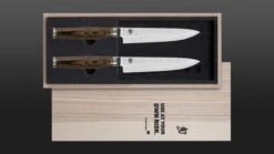 KAI Shun Premier Tim Mälzer 2-piece Steak Knife Set 16 KAI Shun Premier Tim Mälzer 2-piece Steak Knife Set -Victori Knives Shop kai shun premier tim malzer 2 piece steak knife set 15cm 6