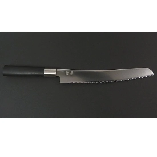 KAI Wasabi Black Bread Knife 23cm 2 KAI Wasabi Black Bread Knife 23cm - Image 2