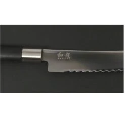KAI Wasabi Black Bread Knife 23cm 5 KAI Wasabi Black Bread Knife 23cm -Victori Knives Shop kai wasabi black bread knife 23cm 2