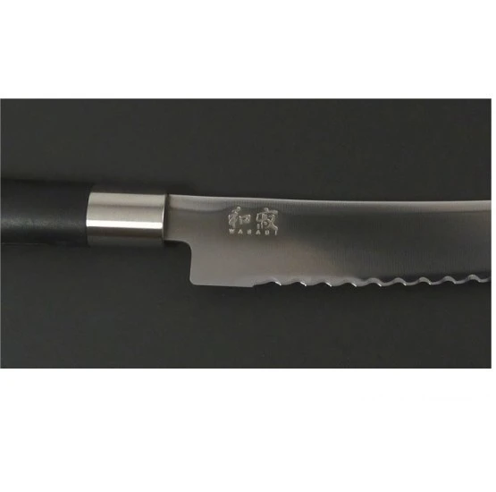 KAI Wasabi Black Bread Knife 23cm 3 KAI Wasabi Black Bread Knife 23cm - Image 3