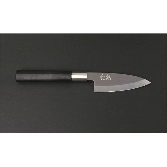 KAI Wasabi Black Deba Knife 10.5cm 2 KAI Wasabi Black Deba Knife 10.5cm - Image 2