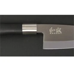 KAI Wasabi Black Deba Knife 15cm -Victori Knives Shop kai wasabi black deba knife 15cm 3