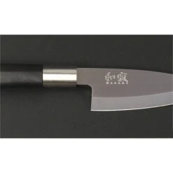 KAI Wasabi Black Deba Knife 10.5cm 5 KAI Wasabi Black Deba Knife 10.5cm -Victori Knives Shop kai wasabi black deba knife 2