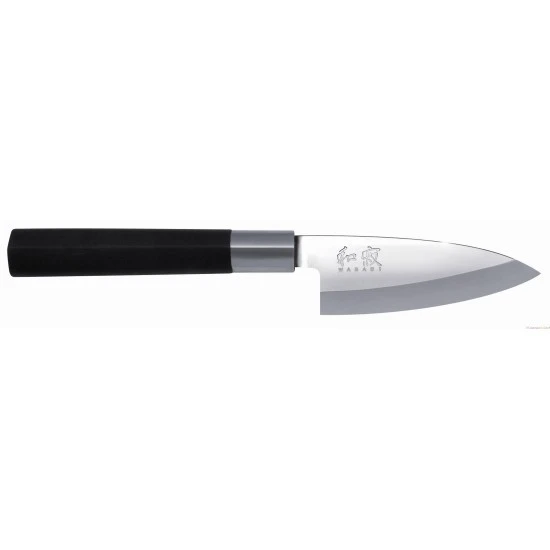 KAI Wasabi Black Deba Knife 10.5cm 1 KAI Wasabi Black Deba Knife 10.5cm