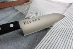 Kanetsugu Rev 21 Santoku Knife Micro-serrated Blade 13.5cm 16 Kanetsugu Rev 21 Santoku Knife Micro-serrated Blade 13.5cm -Victori Knives Shop kanetsugu rev 21 santoku knife micro serrated blade 13cm 7