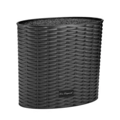 Lou Laguiole Universal Oval Knife Block - Braided Design