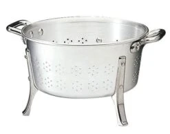 Matfer Self-Standing Aluminium Colander - Diameter 36cm