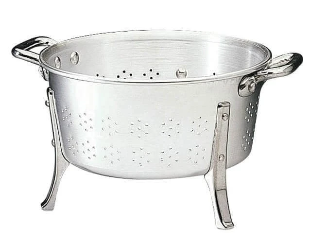 Matfer Self-Standing Aluminium Colander - Diameter 36cm 1 Matfer Self-Standing Aluminium Colander - Diameter 36cm