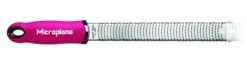 Microplane Premium Zester-Grater, Stainless Steel Blade - Fuchsia Handle