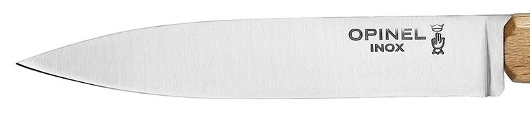 Opinel N°112 Set Of 2 Paring Knives 10cm With Beech Wood Handles 3 Opinel N°112 Set Of 2 Paring Knives 10cm With Beech Wood Handles - Image 3