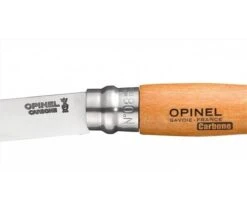 Opinel Set: Folding Knife N°08 Carbon Steel Blade 8.5cm + Sheath 8 Opinel Set: Folding Knife N°08 Carbon Steel Blade 8.5cm + Sheath -Victori Knives Shop opinel set folding knife n08 sheath 3