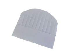 Pack Of 10 White Nonwoven Adjustable Chef's Hats 25cm