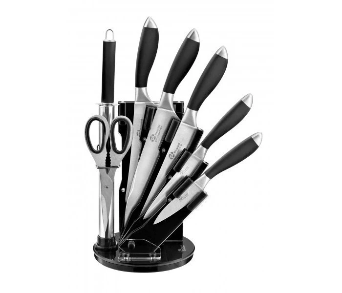 Pradel Excellence 7-piece Knife Block With Sharpening Steel & Kitchen Shears 1 Pradel Excellence 7-piece Knife Block With Sharpening Steel & Kitchen Shears