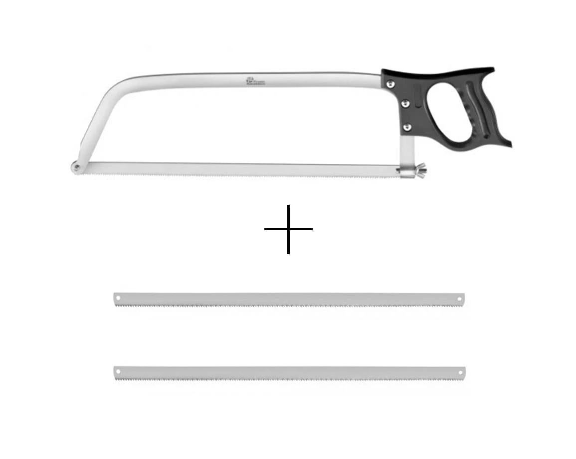 Pradel Excellence Butcher Saw 46cm + 2 Spare Stainless Steel Blades 1 Pradel Excellence Butcher Saw 46cm + 2 Spare Stainless Steel Blades