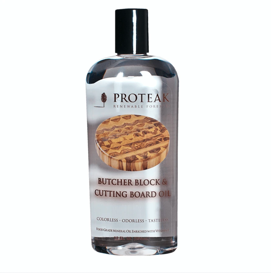 Proteak Mineral Oil For Butcher Block & Cutting Board 355ml 1 Proteak Mineral Oil For Butcher Block & Cutting Board 355ml