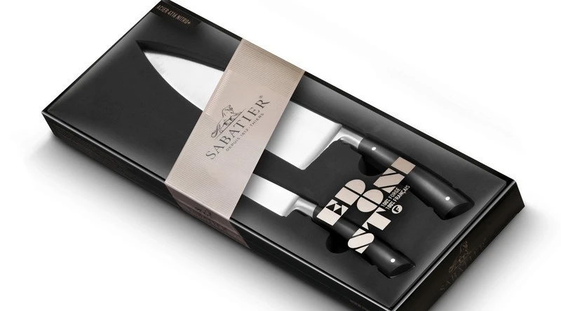 Sabatier Edonist Knife Set With 1 Paring Knife And 1 Chef's Knife 1 Sabatier Edonist Knife Set With 1 Paring Knife And 1 Chef's Knife