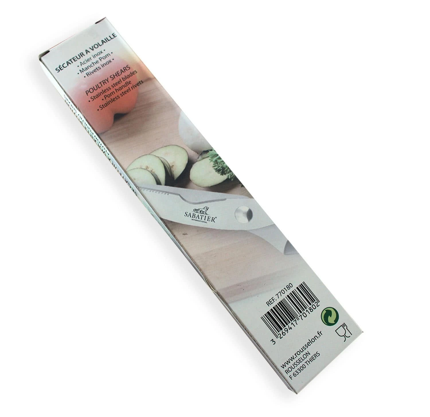 Sabatier International PLUTON Poultry Shears With Riveted Handles 7 Sabatier International PLUTON Poultry Shears With Riveted Handles - Image 7