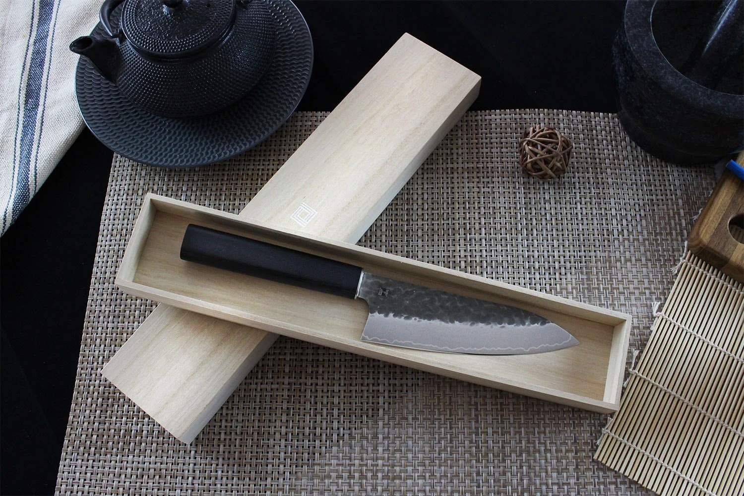 Shizu Hamono Yamato Hammered Deba Knife 16cm 2 Shizu Hamono Yamato Hammered Deba Knife 16cm - Image 2