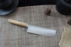 Shizu Hamono Yuri Japanese Nakiri Knife 21.5cm 14 Shizu Hamono Yuri Japanese Nakiri Knife 21.5cm -Victori Knives Shop shizu hamono yuri japanese nakiri knife 21cm 2