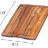 Teakhaus Cutting Board With Juice Groove 40 X 30cm - Made Of Teak Wood