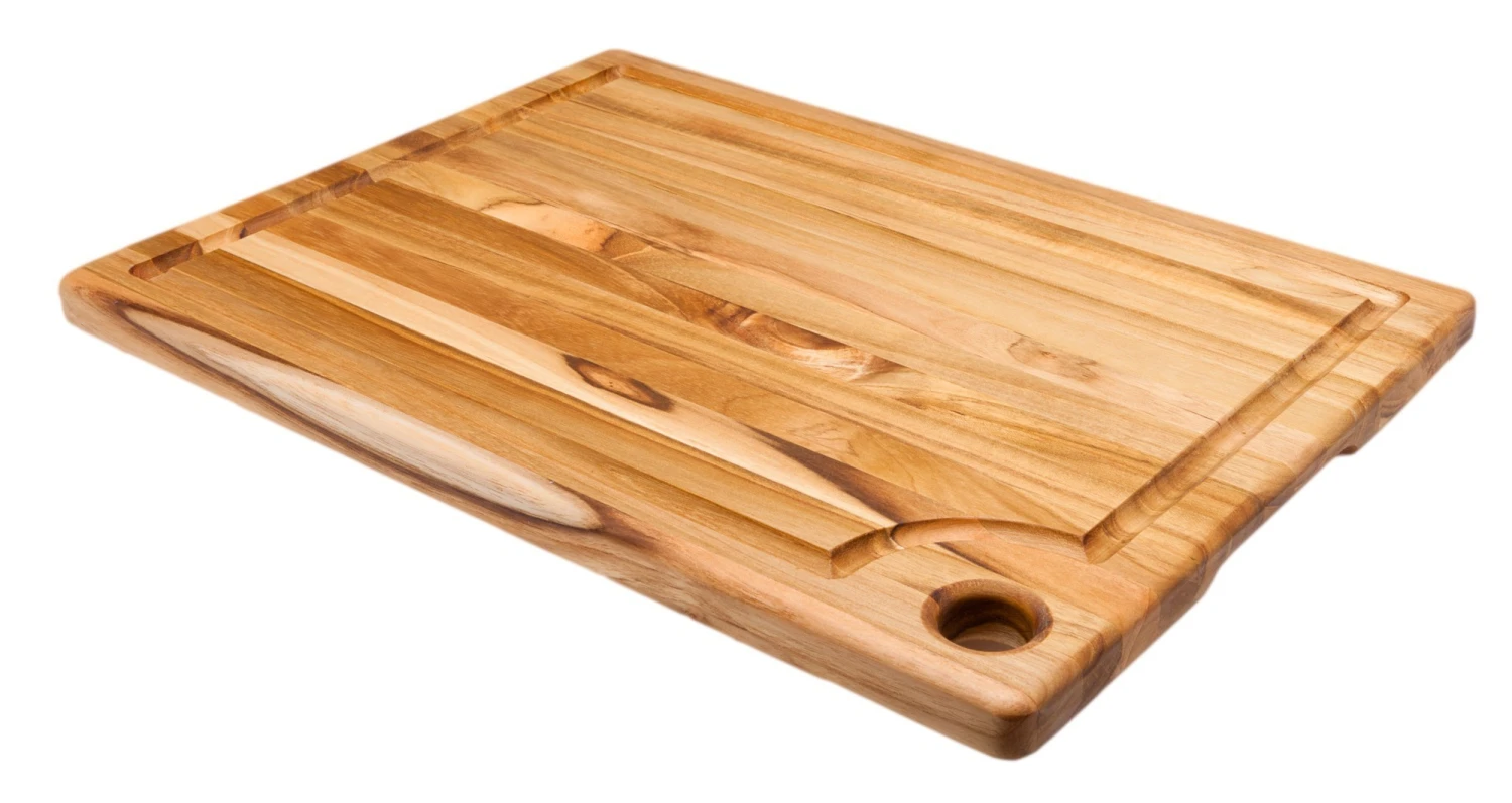 Teakhaus Cutting Board With Juice Groove 45 X 35cm - Made Of Teak Wood 2 Teakhaus Cutting Board With Juice Groove 45 X 35cm - Made Of Teak Wood - Image 2
