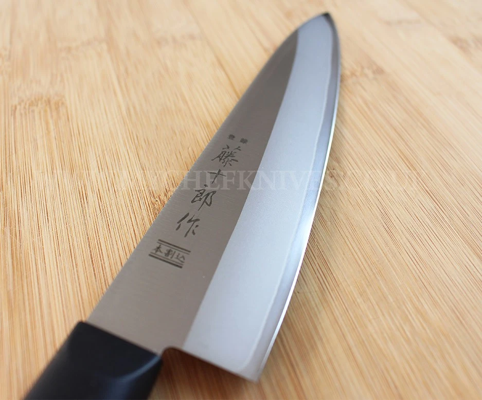 Tojiro DP Eco Japanese Chef Knife 18cm - Black, Riveted Handle 2 Tojiro DP Eco Japanese Chef Knife 18cm - Black, Riveted Handle - Image 2