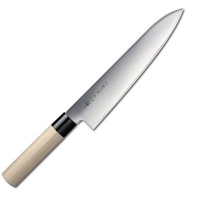 Tojiro ZEN Japanese Chef Knife 24cm - White Oak Handle 1 Tojiro ZEN Japanese Chef Knife 24cm - White Oak Handle