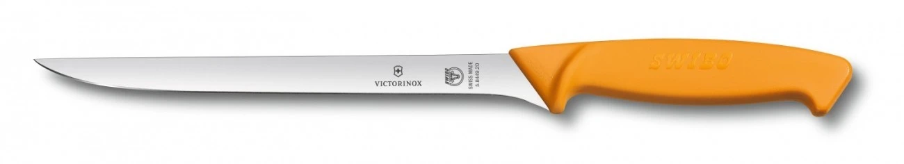 Victorinox SWIBO Filleting Knife Flexible Blade 20cm - Narrow Handle 1 Victorinox SWIBO Filleting Knife Flexible Blade 20cm - Narrow Handle