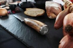 Wusaki Damas VG10 Bread Knife 20cm Olive Wood Handle 11 Wusaki Damas VG10 Bread Knife 20cm Olive Wood Handle -Victori Knives Shop wusaki damas vg10 bread knife 20cm olive wood handle 4