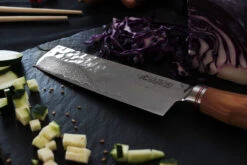 Wusaki Damas VG10 Nakiri Knife 17cm Olive Wood Handle 12 Wusaki Damas VG10 Nakiri Knife 17cm Olive Wood Handle -Victori Knives Shop wusaki damas vg10 nakiri knife 17cm olive wood handle 4
