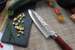 Wusaki Pakka X50 Santoku Knife 17cm Pakkawood Handle 10 Wusaki Pakka X50 Santoku Knife 17cm Pakkawood Handle -Victori Knives Shop wusaki pakka x50 santoku knife 17cm pakkawood handle 2