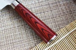 Wusaki Pakka X50 Santoku Knife 17cm Pakkawood Handle 13 Wusaki Pakka X50 Santoku Knife 17cm Pakkawood Handle -Victori Knives Shop wusaki pakka x50 santoku knife 17cm pakkawood handle 5