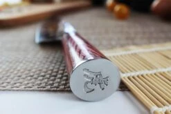 Wusaki Pakka X50 Santoku Knife 17cm Pakkawood Handle 14 Wusaki Pakka X50 Santoku Knife 17cm Pakkawood Handle -Victori Knives Shop wusaki pakka x50 santoku knife 17cm pakkawood handle 6